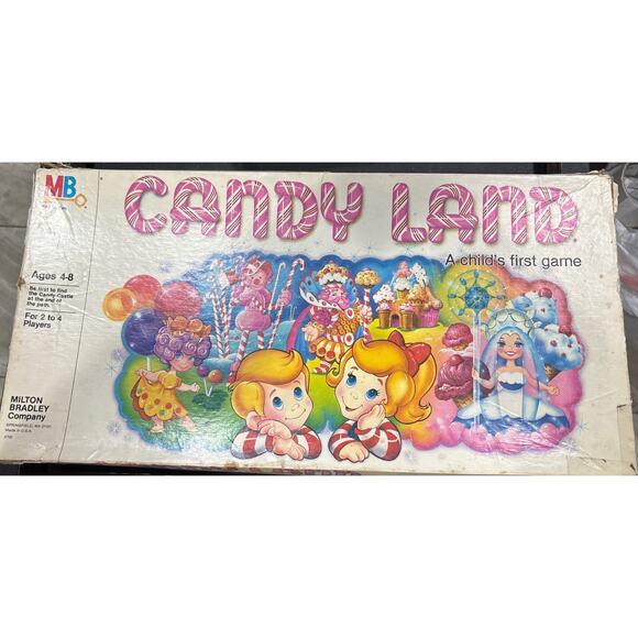 1984 Candy Land Board Game by Milton Bradley Complete - Picture 1 of 2